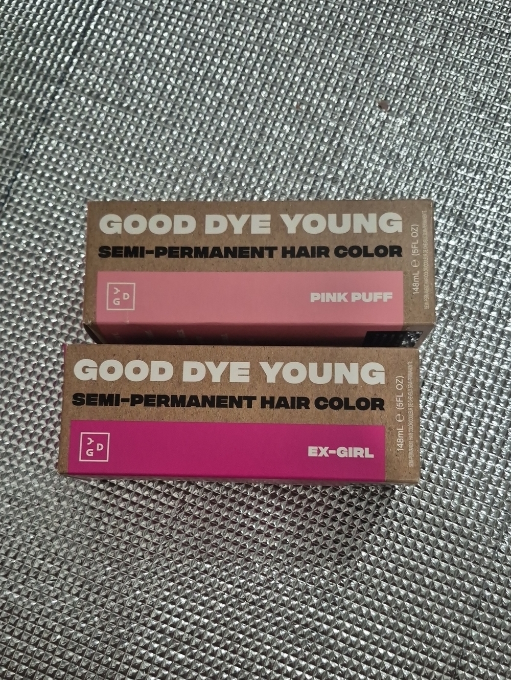 ELF Good Dye Young Semi-Permanent Hair Color - Pink Puff & Ex-Girl